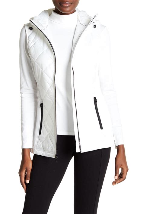 michael kors quilted vest